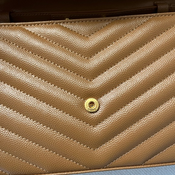 Authentic YSL Monogram Large Wallet on Chain - Picture 7 of 10